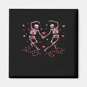 Imán Esqueletos Manos Manos Manos Día de San Valentín D