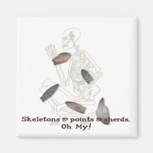 Imán Esqueletos, Puntos y Sherds, ¡Oh Dios!