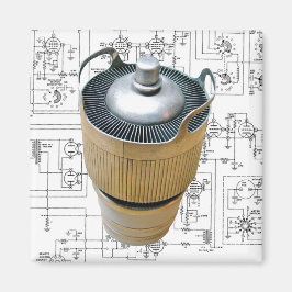 Imán Esquema de tubo de transmisión de cerámica