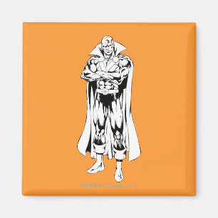 Imán Esquema permanente de Martian Manhunter