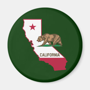 Imán Esquema y marca de California