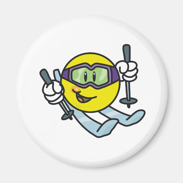 Imán Esquí (Frente)