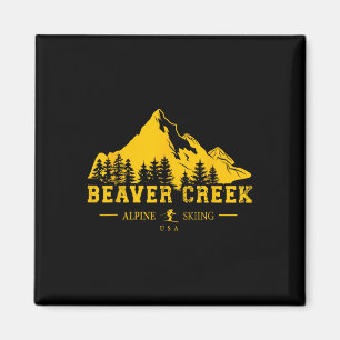 Imán Esquí Alpino Beaver Creek Colorado Usa Ski Resort