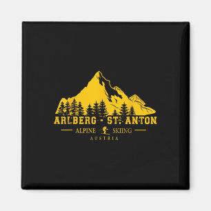 Imán Esquí alpino de la estación Arlberg St. Anton Aust