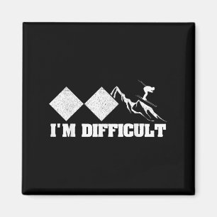 Imán Esquí alpino Escalera de esquí cuesta abajo Esquí 