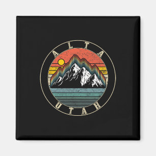 Imán Esquí Alta Ski Utah Souvenir Esquí Snowboard M