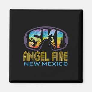 Imán Esquí Angel Fire Nuevo México Vacaciones de Esquí