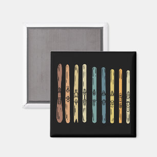 Imán Esquí - Colección de tablas de esquí