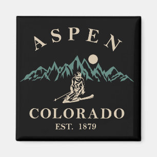 Imán Esquí de Aspen Colorado