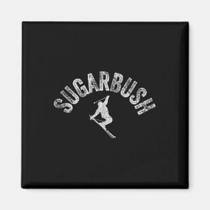 Imán Esquí de Sugarbush Vintage Vermont Esquí Guay Esqu