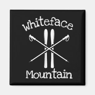 Imán Esquí en la montaña Whiteface Polos para esquiador