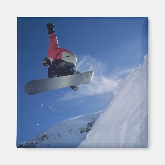 Imán Esquí en Snowbird Resort, Utah (MR) (Frente)