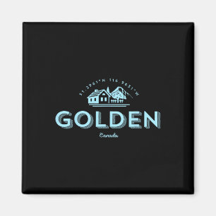 Imán Esquí Golden Mountain Columbia Británica Canadá 