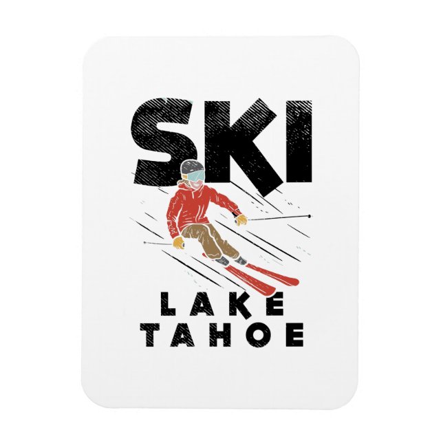 Imán Esquí - Lago Tahoe (Vertical)