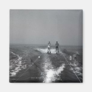 Imán Esquí náutico de dos personas