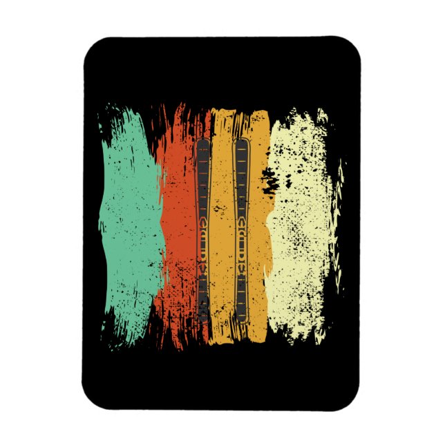 Imán Esquí Retro Ski (Vertical)