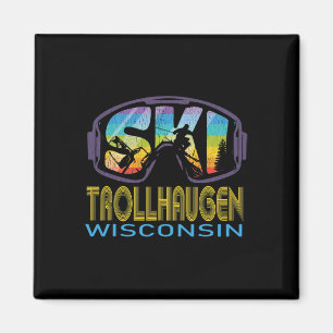 Imán Esquí Trollhaugen Vacaciones de Esquí en Wisconsin