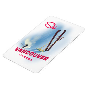 Imán Esquí Vancouver Canadá
