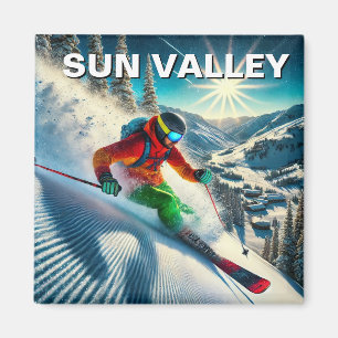 Imán Esquiador de Sun Valley Idaho