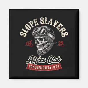 Imán Esquiadores de esquí libre asesinos de pendiente i