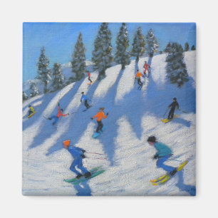 Imán Esquiadores Lofer 2010