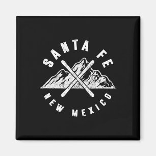 Imán Esquiar en Santa Fe Nuevo México Esquí en Montaña