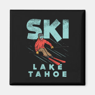 Imán Esquiar Lago Tahoe