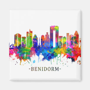 Imán Esquina de Benidorm España