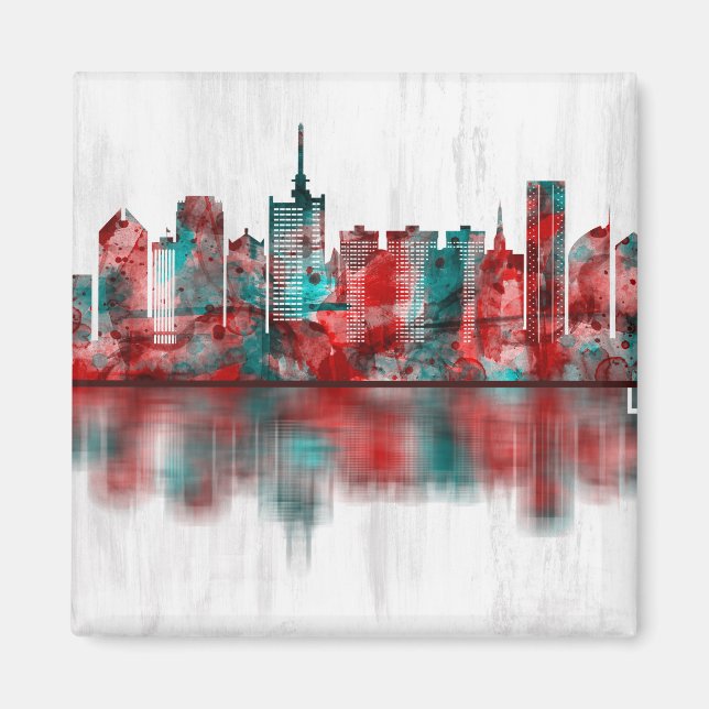 Imán Esquina de Lagos de Nigeria (Frente)