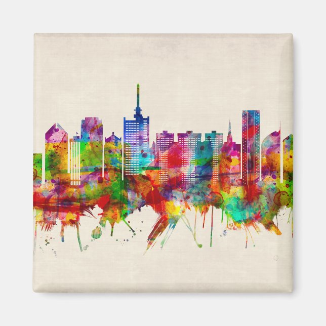 Imán Esquina de Lagos de Nigeria (Frente)