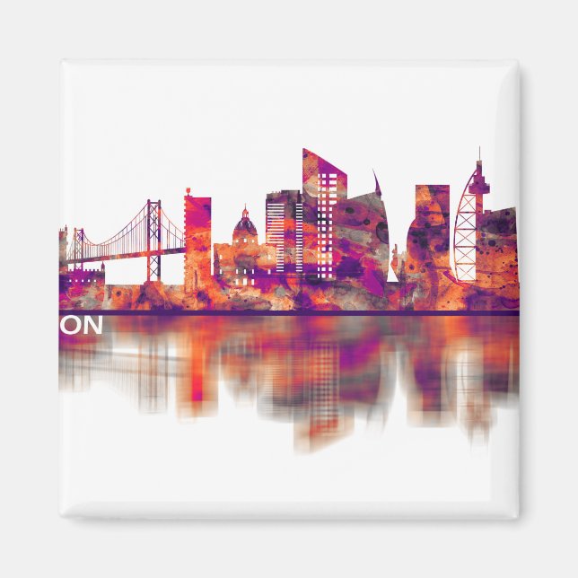 Imán Esquina de Lisboa Portugal (Frente)