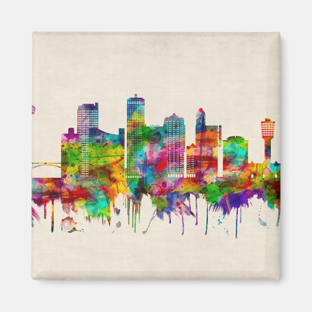 Imán Esquina de Niagara Falls Canada (Frente)