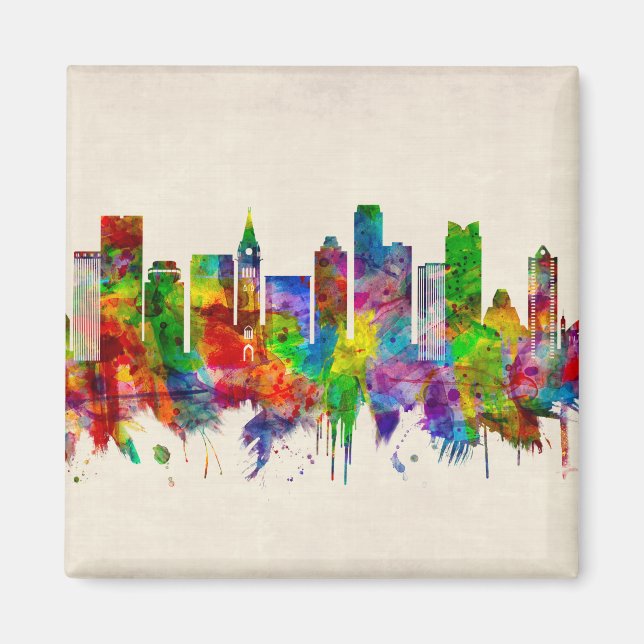 Imán Esquina de Ottawa Canada (Frente)