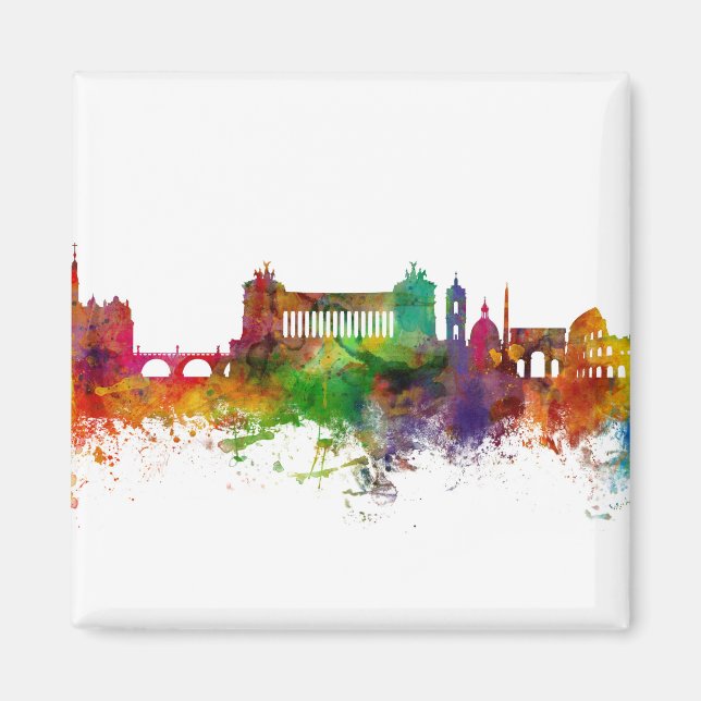 Imán Esquina de Roma Italia (Frente)