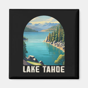 Imán Esquina de senderismo en la montaña de Lake Tahoe