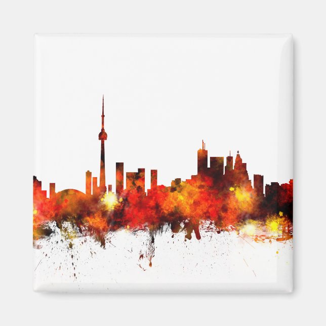 Imán Esquina de Toronto Canadá (Frente)