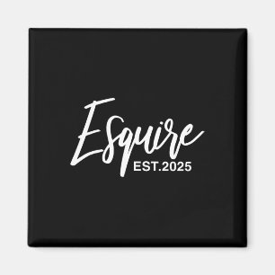 Imán Esquire Est 2025 Futuro Abogados Estudiante De Der