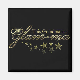 Imán Esta abuela es una mamá de glam