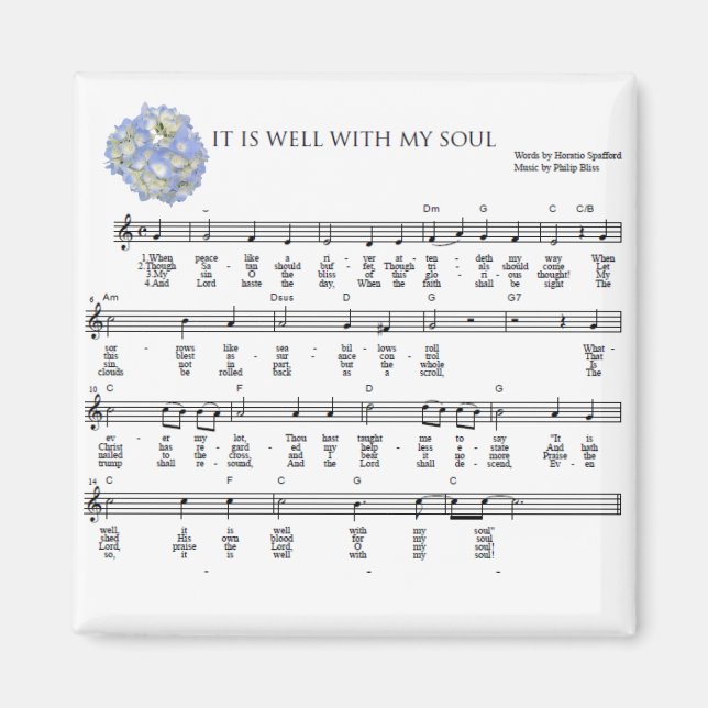 Imán Está bien con mi alma (Frente)