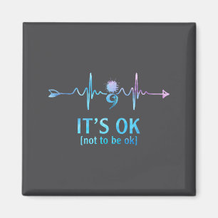 Imán Está Bien No Estar Bien Punto y Coma Prevención de