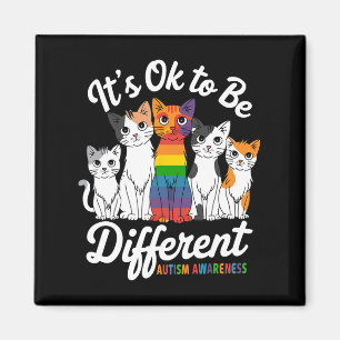 Imán Está Bien Ser Un Rompecabezas De Gato Diferente At