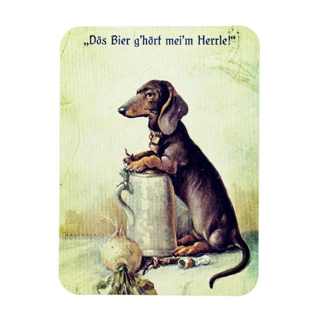 Imán ¡Esta cerveza pertenece a mi amo! (Vertical)