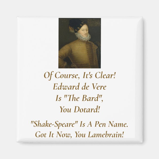 Imán Está claro, es de Vere Magnet (Frente)