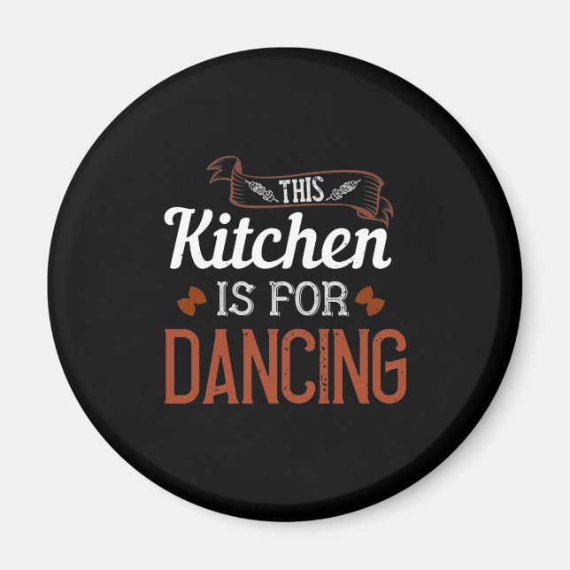 Imán Esta Cocina Es Para Bailar (Frente)