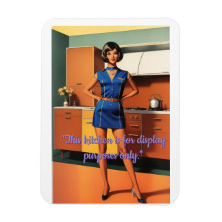 Imán "Esta cocina es sólo para uso de pantalla"