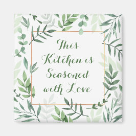 Imán Esta cocina está preparada con amor y refrigerador