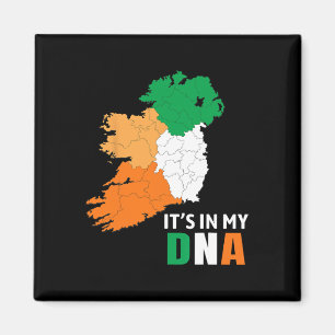 Imán Está En Mi Adn Irlanda Bandera Irlandesa Regalos H