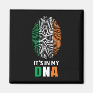 Imán Está En Mi Adn Irlanda Bandera Irlandesa Regalos H