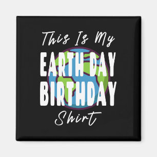 Imán Esta es la camiseta de cumpleaños de mi tierra - M