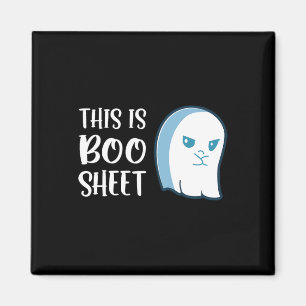 Imán Esta Es La Hoja De Boo Diversión De Halloween